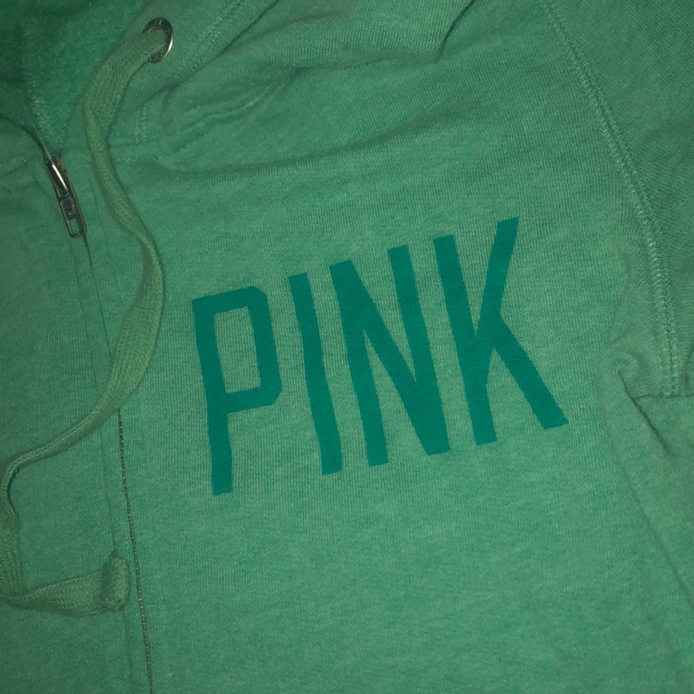 Victoria Secret PINK zip up hoodie - Picture 2 of 6